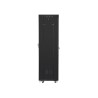 LANBERG SZAFA STOJĄCA RACK 19" 42U 600X600 DRZWI SZKLANE LCD CZARNA FF01-6642-12BL (FLAT PACK)
