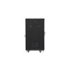 Szafa rack Lanberg FF01-6622-12B (22U 19'' 1160 mm / 600mm / 600 mm stojąca Szklane 800 kg kolor czarny)