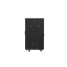 Szafa rack Lanberg FF01-6622-12B (22U 19'' 1160 mm / 600mm / 600 mm stojąca Szklane 800 kg kolor czarny)