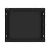 LANBERG SZAFA WISZĄCA RACK 19" 9U 600X600 DRZWI METALOWE CZARNA (FLAT PACK) WF01-6609-00B