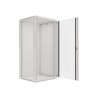 Szafa Rack Lanberg WF01-6627-10S (27U 1300mm / 600mm / 600 mm wisząca Szklane 19'' szary)