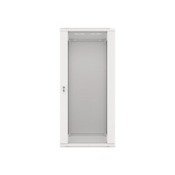 Szafa Rack Lanberg WF01-6627-10S (27U 1300mm / 600mm / 600 mm wisząca Szklane 19'' szary)