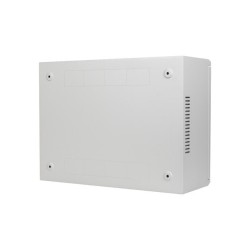 Szafa instalacyjna Lanberg rack wisząca 19" 4U+3U 540x200 niskoprofilowa szara (złożona)