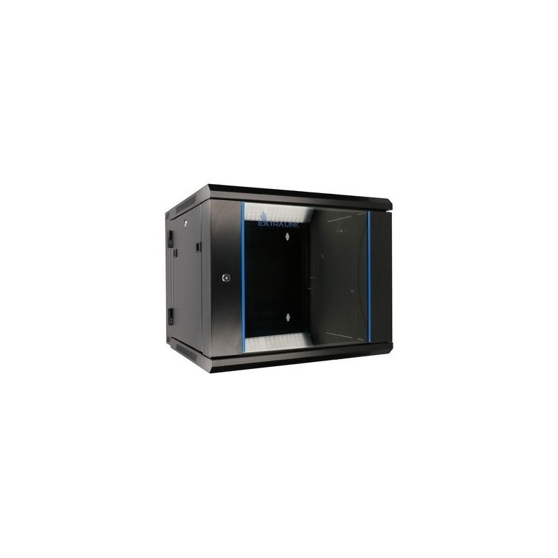 Extralink - szafka wisząca 19" 12U 600x600 AZH Czarna Extralink - szafka wisząca 19" 12U 600x600 AZH Czarna