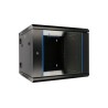 Extralink - szafka wisząca 19" 12U 600x600 AZH Czarna