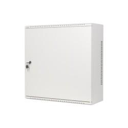 SZAFA INSTALACYJNA RACK WISZĄCA 19" 6U+3U 540X200 NISKOPROFILOWA SZARA LANBERG (ZŁOŻONA)