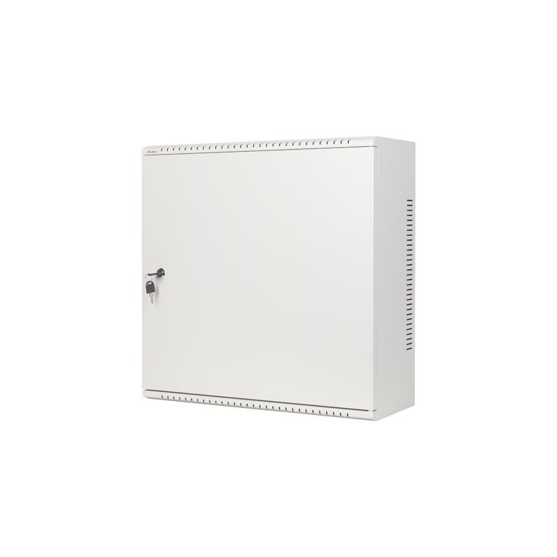 SZAFA INSTALACYJNA RACK WISZĄCA 19" 6U+3U 540X200 NISKOPROFILOWA SZARA LANBERG (ZŁOŻONA)