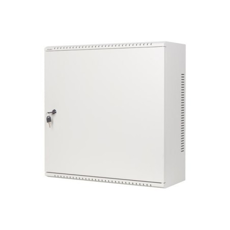 SZAFA INSTALACYJNA RACK WISZĄCA 19" 6U+3U 540X200 NISKOPROFILOWA SZARA LANBERG (ZŁOŻONA)
