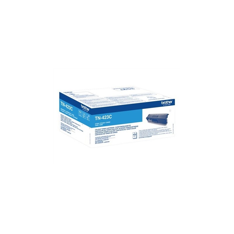 Toner Brother niebieski TN423C TN-423C, 4000 str. Toner Brother niebieski TN423C TN-423C, 4000 str.