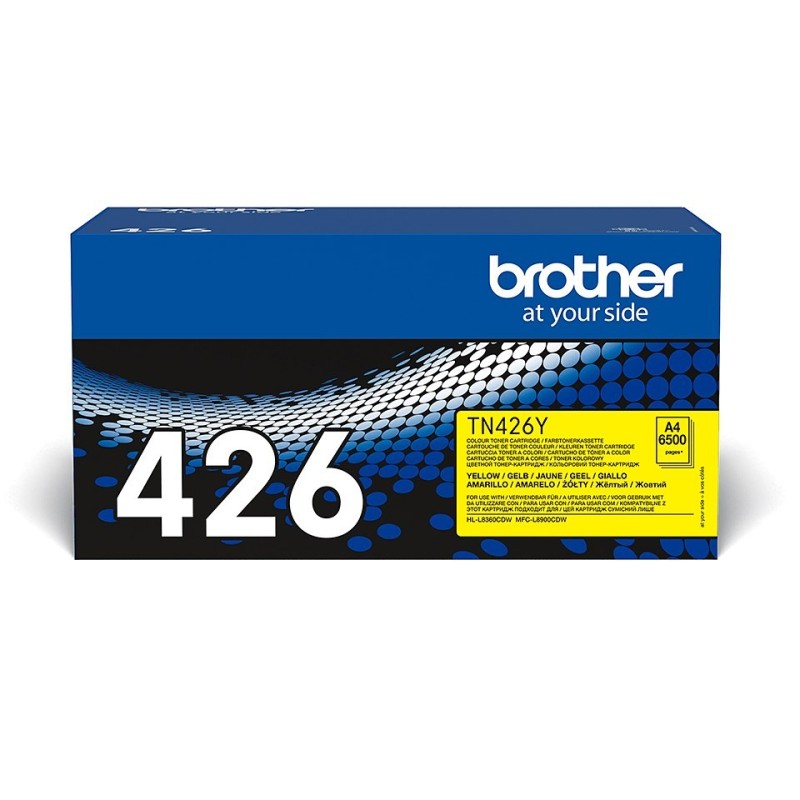 Brother TN-426Y kaseta z tonerem 1 szt. Oryginalny Żółty Brother TN-426Y kaseta z tonerem 1 szt. Oryginalny Żółty