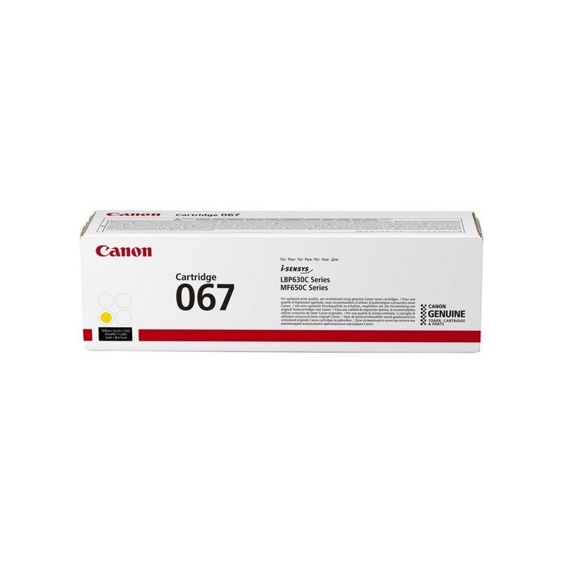 Canon Toner CRG-067 Yellow 5099C002 Canon Toner CRG-067 Yellow 5099C002