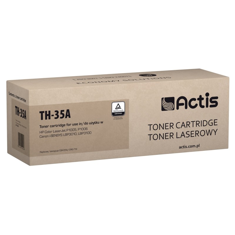 Actis TH-35A Toner (zamiennik HP 35A CB435A, Canon CRG-712 Standard 1500 stron czarny) Actis TH-35A Toner (zamiennik HP 35A CB435A, Canon CRG-712 Standard 1500 stron czarny)
