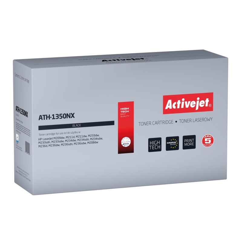 Activejet ATH-1350NX Toner (zamiennik HP W1350X HP135X HP 135X Supreme 2400 stron czarny) z chipem Activejet ATH-1350NX Toner (zamiennik HP W1350X HP135X HP 135X Supreme 2400 stron czarny) z chipem