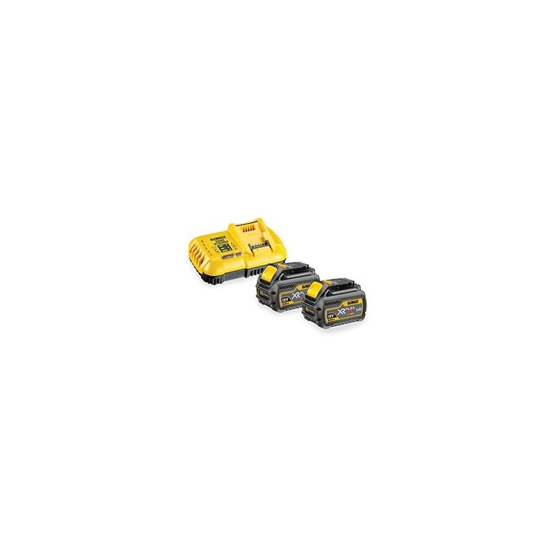 Zestaw akumulatorów z ładowarką do Dewalt XR DeWalt XR Flexvolt DCB118T2 (Li-Ion) Zestaw akumulatorów z ładowarką do Dewalt XR DeWalt XR Flexvolt DCB118T2 (Li-Ion)