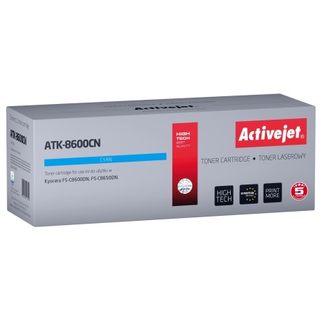 Activejet ATK-8600CN Toner (zamiennik Kyocera TK-8600C Supreme 20000 stron niebieski)