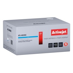 Activejet ATL-80CNX Toner (zamiennik do Lexmark 80C2HCE, Supreme 3000 stron niebieski)