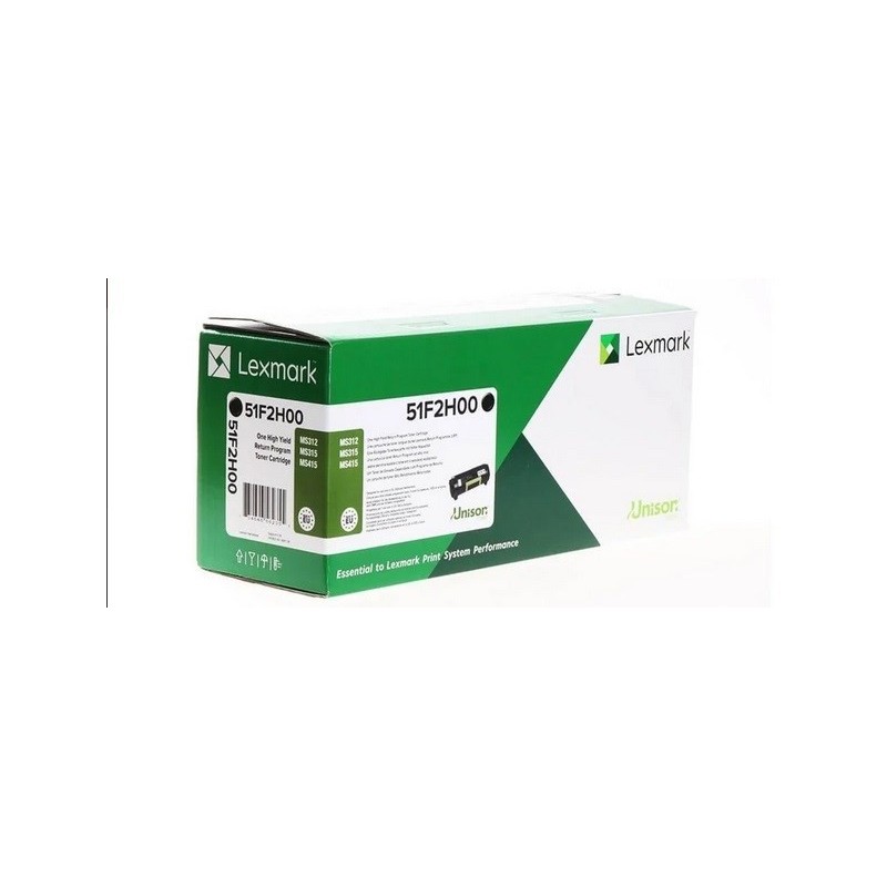 Lexmark Toner 51F2H00 Black