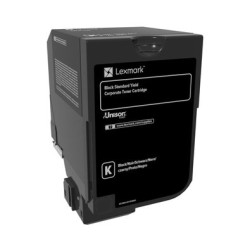 Lexmark 74C2SKE kaseta z tonerem 1 szt. Oryginalny Czarny