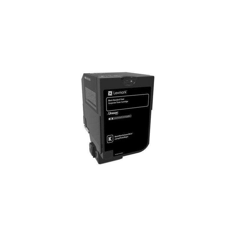 Lexmark 74C2SKE kaseta z tonerem 1 szt. Oryginalny Czarny Lexmark 74C2SKE kaseta z tonerem 1 szt. Oryginalny Czarny