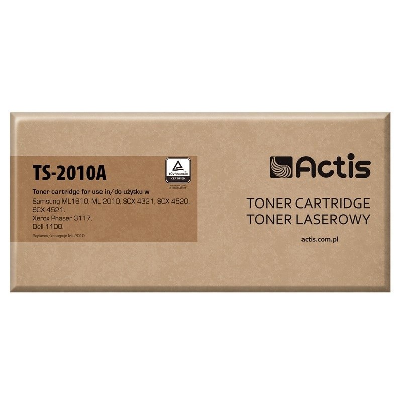 Actis TS-2010A Toner (zamiennik Samsung ML-1610D2/ ML-2010D3 Standard 3000 stron czarny) Actis TS-2010A Toner (zamiennik Samsung ML-1610D2/ ML-2010D3 Standard 3000 stron czarny)
