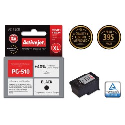 Activejet AC-510R Tusz (zamiennik Canon PG-510 Premium 12 ml czarny)