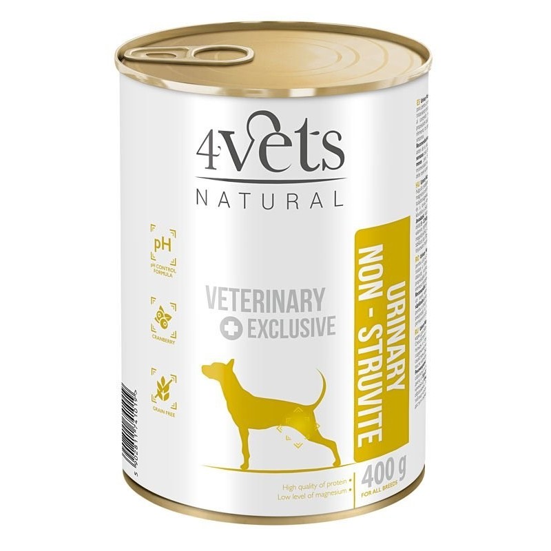 4VETS Urinary Non-struvite - mokra karma dla psa - 400 g