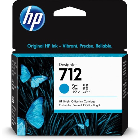HP 712 29-ML CYAN DESIGNJET INK/CARTRIDGE