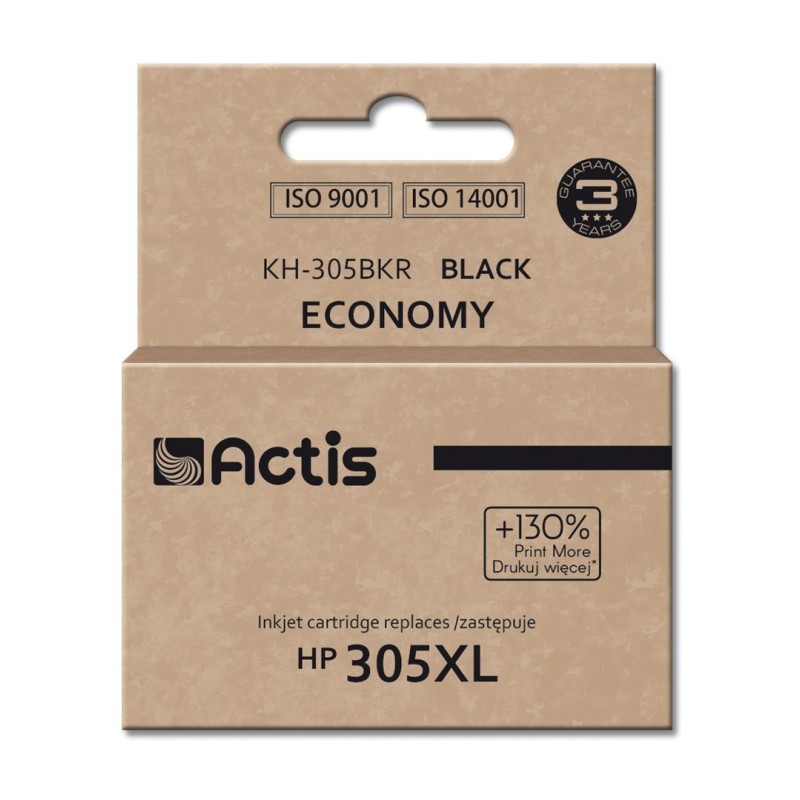 Actis KH-305BKR Tusz (zamiennik do HP 305XL 3YM62A Standard 20 ml czarny) Actis KH-305BKR Tusz (zamiennik do HP 305XL 3YM62A Standard 20 ml czarny)