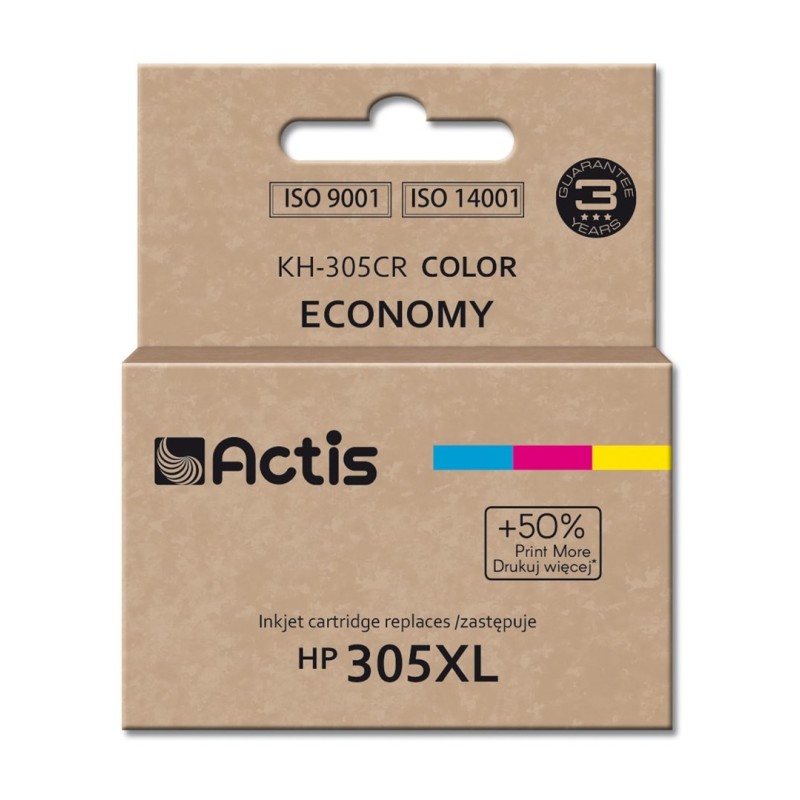 Actis KH-305CR Tusz (zamiennik HP 3YM63AE Standard 18 ml kolor) Actis KH-305CR Tusz (zamiennik HP 3YM63AE Standard 18 ml kolor)