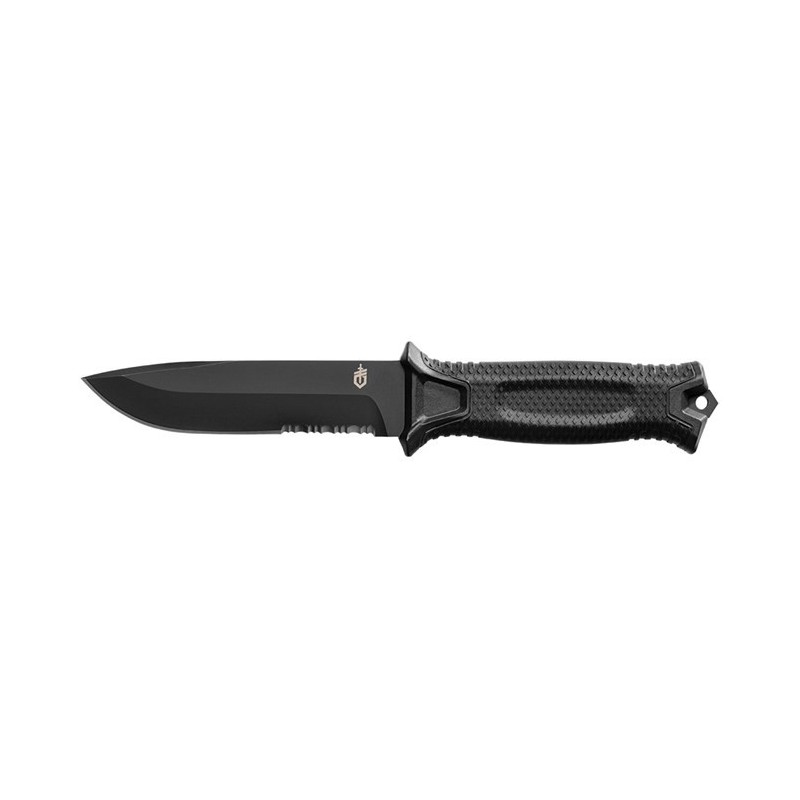 Nóż survivalowy GERBER Strongarm Fixed Serrated Black