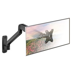 Techly ICA-LCD G112E uchwyt / stojak do monitorów 81,3 cm (32") Ściana Czarny