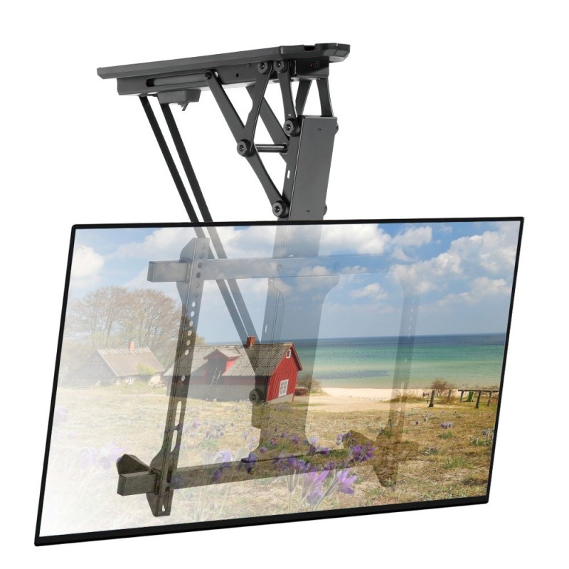 Techly ICA-PLB 546M uchwyt do telewizorów 177,8 cm (70") Czarny Techly ICA-PLB 546M uchwyt do telewizorów 177,8 cm (70") Czarny