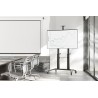 Stojak mobilny pojedynczy z półką i uchwytem na kamerę 1xLCD max. 120" max. 140kg