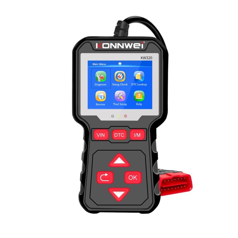 Miernik diagnostyczny, skaner OBD2 Konnwei KW320 Miernik diagnostyczny, skaner OBD2 Konnwei KW320