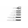 Zestaw noży BALLARINI Simeto 18740-007-0 (Blok do noży, Nożyczki, Nóż x 5)
