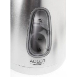 Czajnik elektryczny Adler AD1223 (2000W 1.7l kolor srebrny)