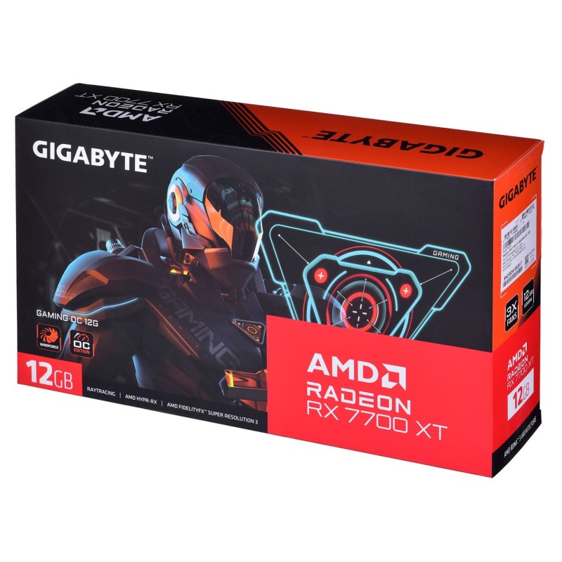 Karta graficzna Gigabyte Radeon RX 7700 XT GAMING OC 12GB GDDR6 Karta graficzna Gigabyte Radeon RX 7700 XT GAMING OC 12GB GDDR6