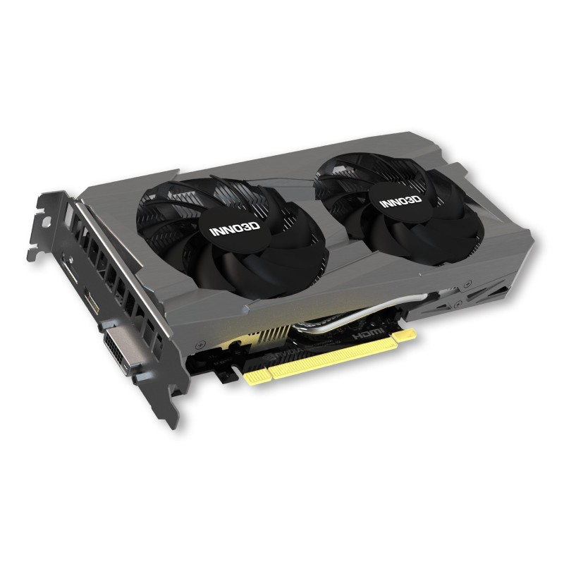 Karta graficzna INNO3D GeForce RTX 3050 TWIN X2 8GB GDDR6 Karta graficzna INNO3D GeForce RTX 3050 TWIN X2 8GB GDDR6