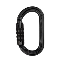 Karabinek ok triact lock czarny PETZL