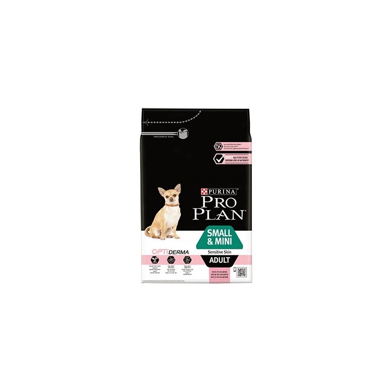 PURINA PRO PLAN Adult Small & Mini Sensitive Skin - sucha karma dla psa - 3kg