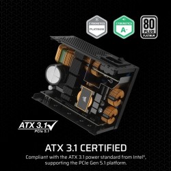 CORSAIR SF Series SF850 80 PLUS Platinum SFX