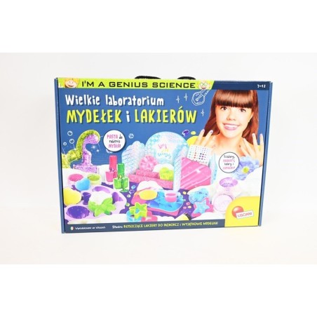 PROMO I'm a Genius Science Wielkie laboratorium mydełek 103133 LISCIANI mydełka