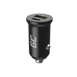 GREEN CELL ŁADOWARKA SAMOCHODOWA GC POWERRIDE NANO38 38W 6A 1X USB-C 1X USB-A