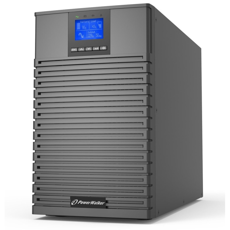 POWER WALKER UPS ON-LINE VFI 3000 ICT IOT PF1 1/1 FAZY, 3000VA, USB/RS232, 8X IEC C13 + 1X C19, C120EPO POWER WALKER UPS ON-LINE VFI 3000 ICT IOT PF1 1/1 FAZY, 3000VA, USB/RS232, 8X IEC C13 + 1X C19, C120EPO