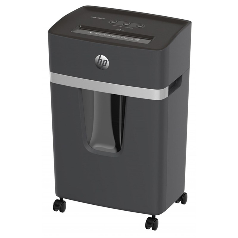 HP Niszczarka PRO SHREDDER 15CC, 20L ciemnoszara