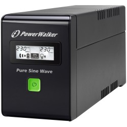 Zasilacz UPS POWER WALKER VI 600 SW FR (600VA) 0,6 kVA 360 W 2 x gniazdo sieciowe