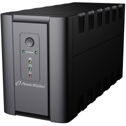 PowerWalker VI 1200 SH Schuko Technologia line-interactive 1,2 kVA 600 W 4 x gniazdo sieciowe