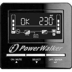 PowerWalker VI 1500 CW FR Technologia line-interactive 1,5 kVA 1050 W