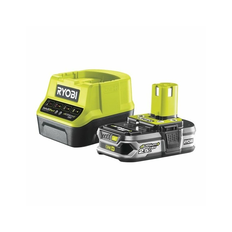 Zestaw startowy ładowarka + akumulator RYOBI Zestaw startowy ładowarka + akumulator RYOBI
