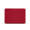 Toshiba Canvio Advance zewnętrzny dysk twarde 4 TB 2.5" USB Typu-A 2.0/3.2 Gen 1 (3.1 Gen 1) Czerwony